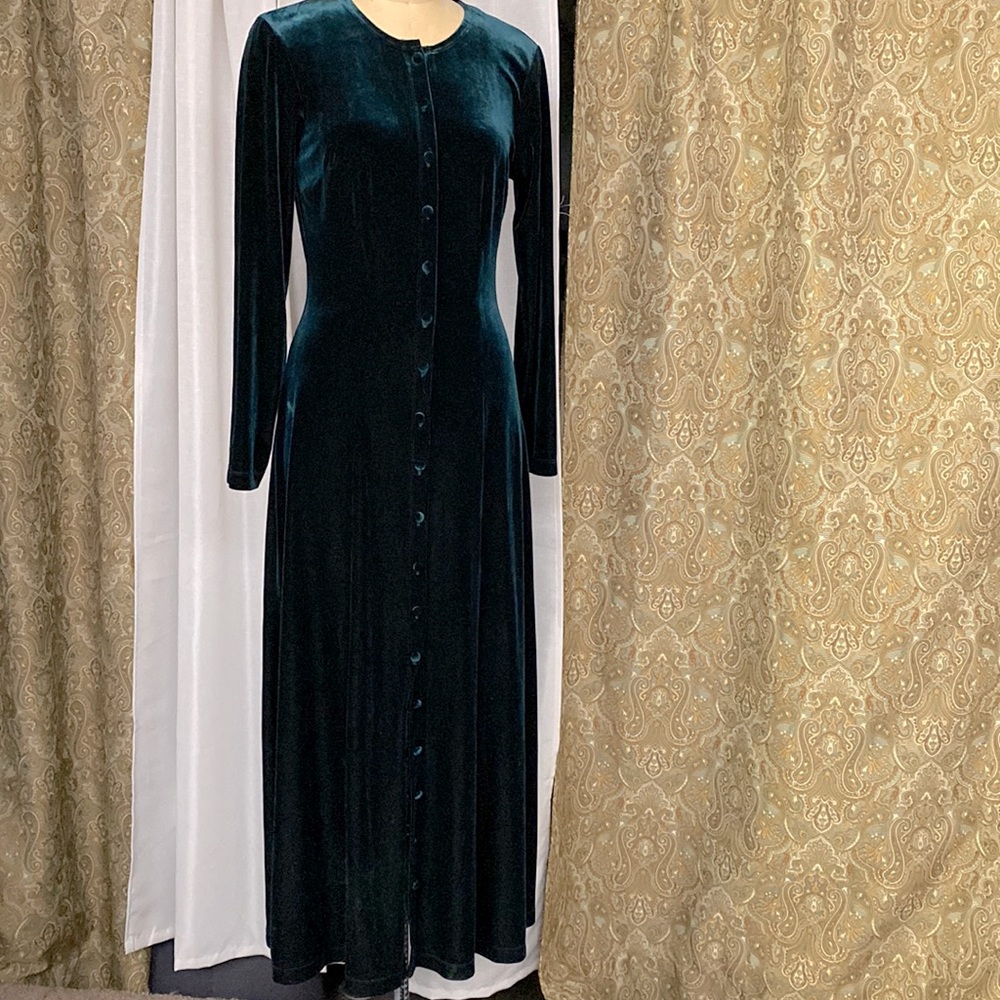TODAY ONLY Maxi button down gown